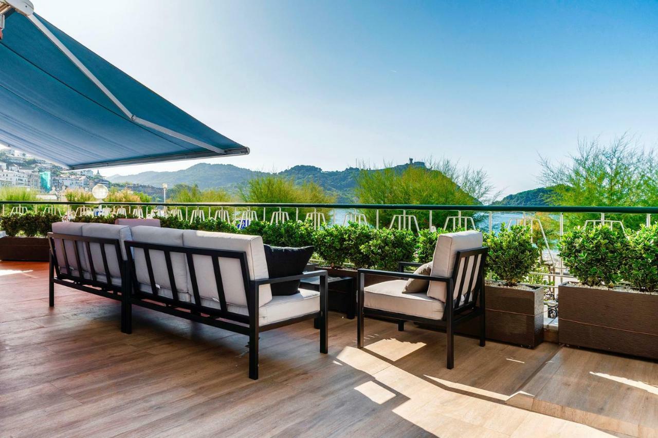 Appartement La Concha Beach Deluxe Private Entrance & Terrace Saint-Sébastien